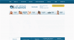 Desktop Screenshot of lasvegaseyeinstitute.com